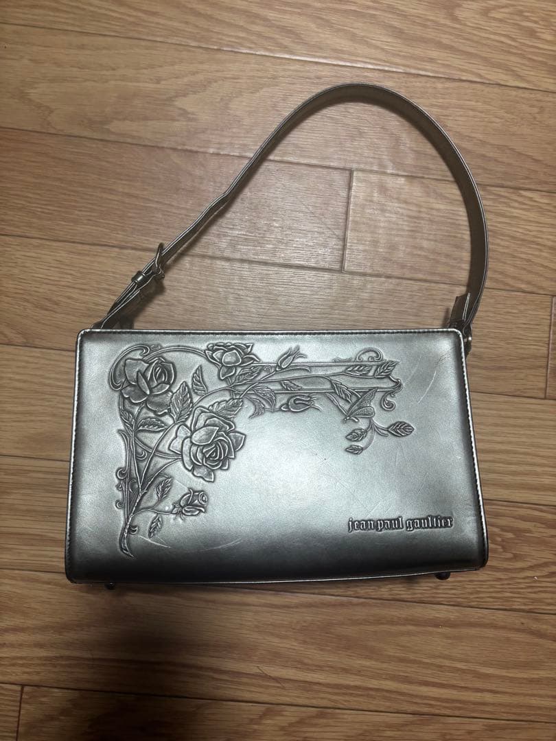 jeanpaul gaultier ゴルチエ　バッグ　ニューローズ　薔薇