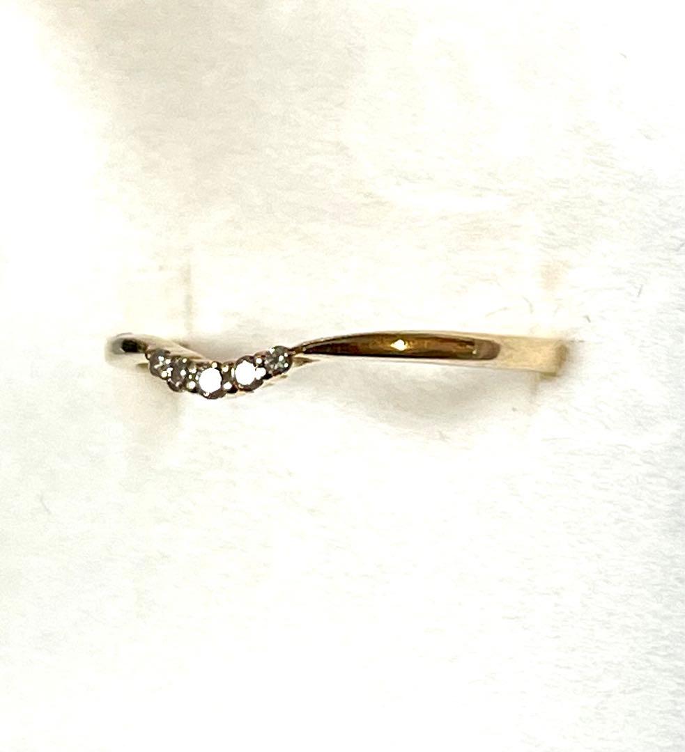 agete ダイヤモンドリング k10 8号