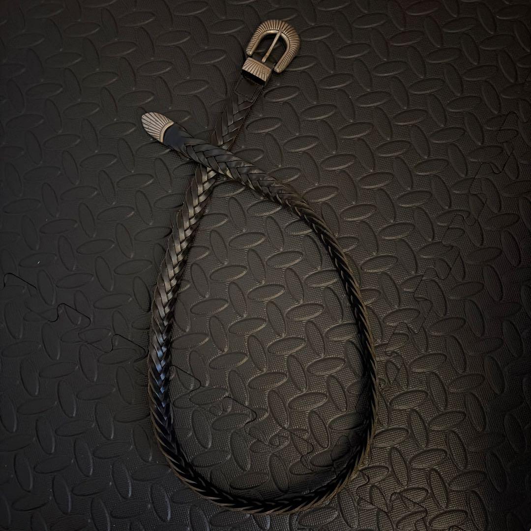 インターナショナルギャラリービームス　　WILLIAM レザーベルト ブラック