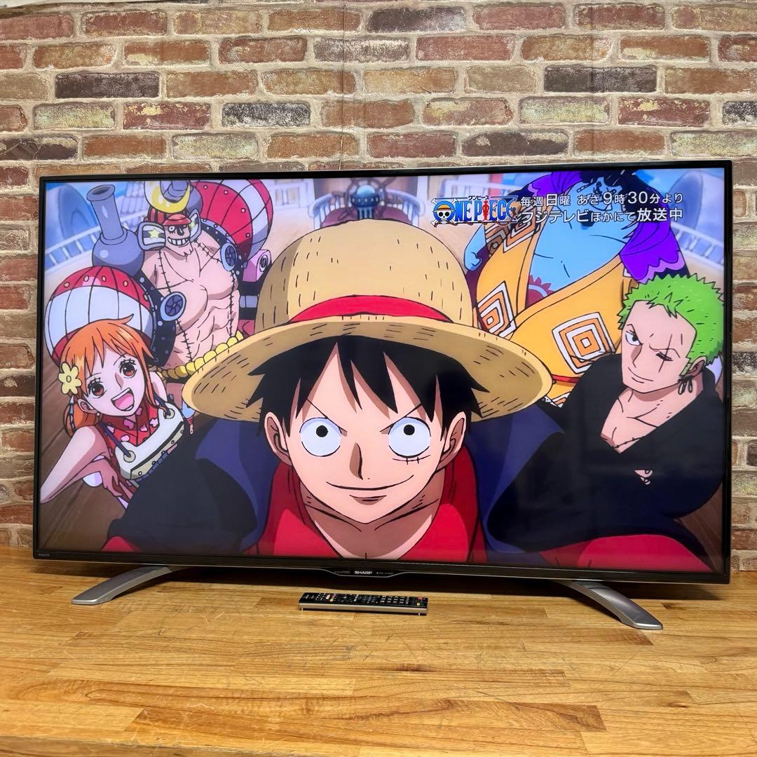シャープ 55V型 4K 液晶テレビ AQUOS LC-55U30 動画アプリ○