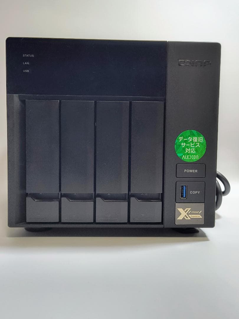 QNAP NAS TS-473 4ベイ　メモリ42GB