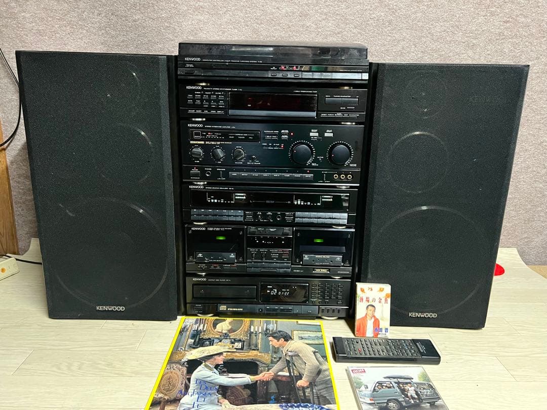 希少ケンウッドROXYシステムコンポA-5Jシリーズ5Jメンテナンス済み動作品