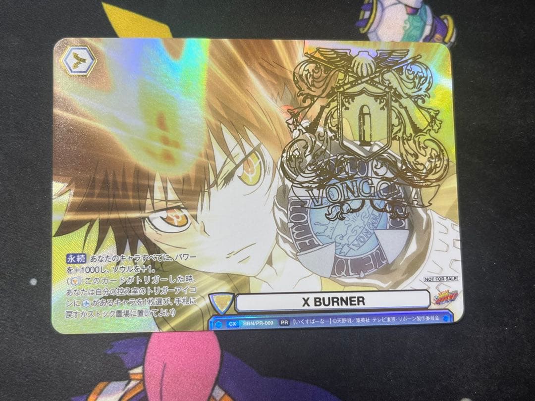 【美品】ヴァイスシュヴァルツブラウ　タイトルカップ敢闘賞 リボーン