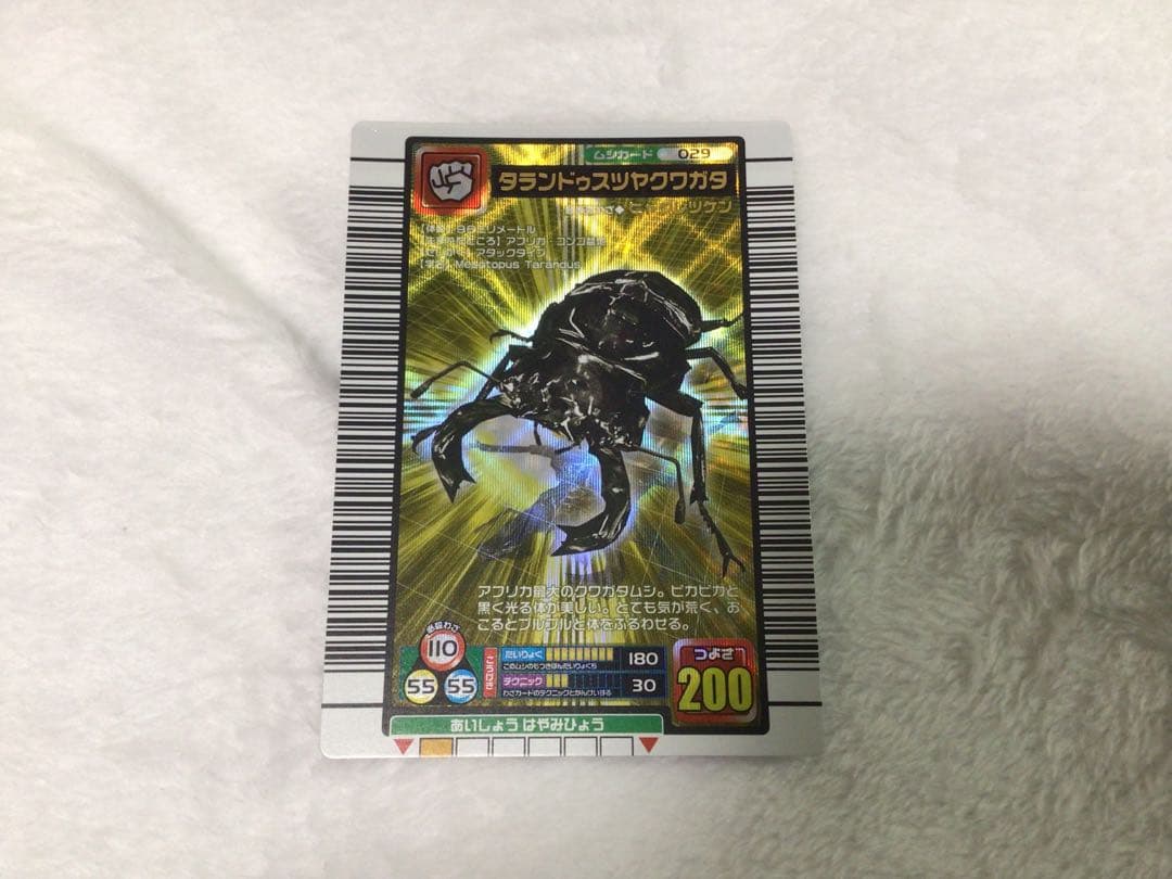 ムシキング　タランドゥスツヤクワガタ