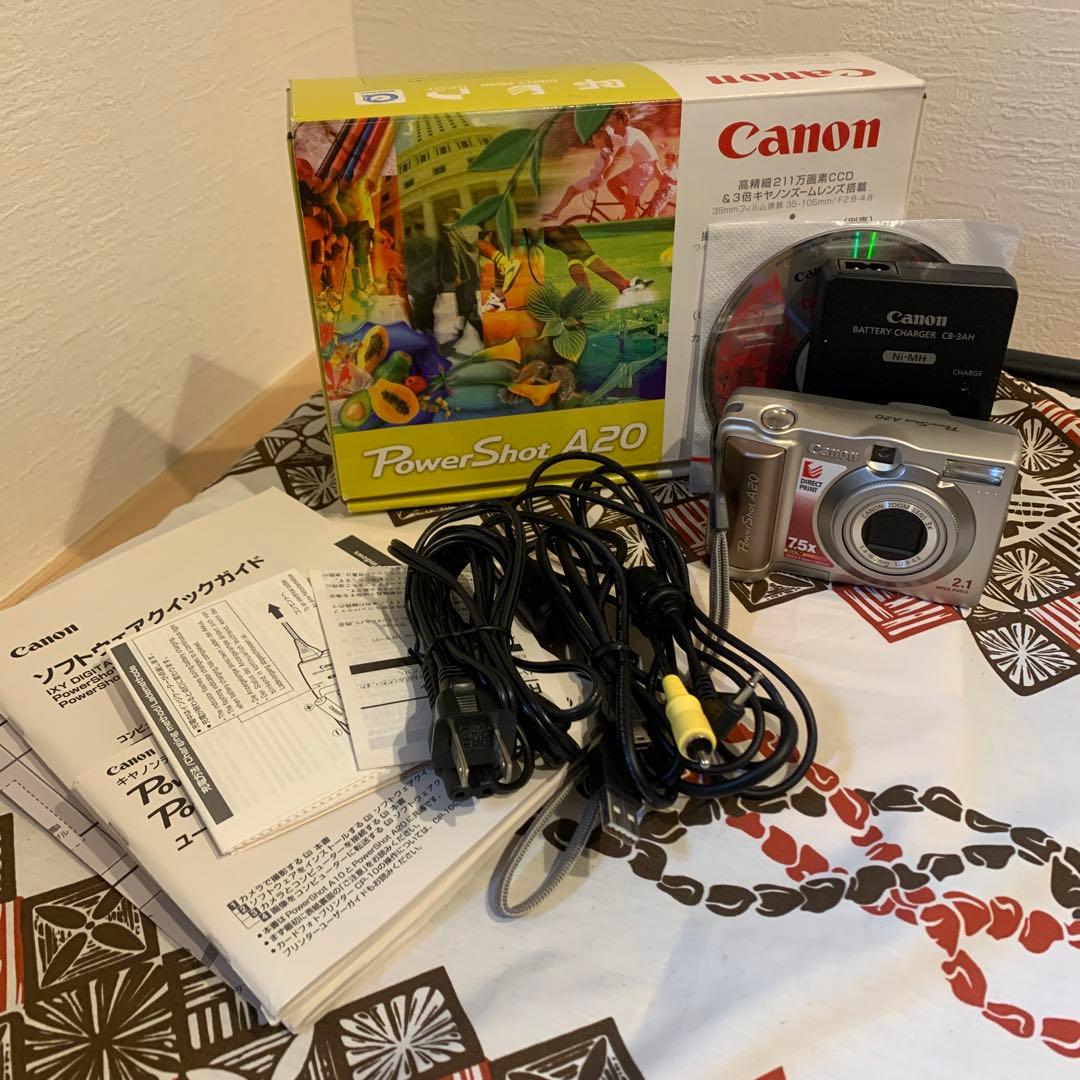 【美品！】Canon PowerShot A20!cb25105