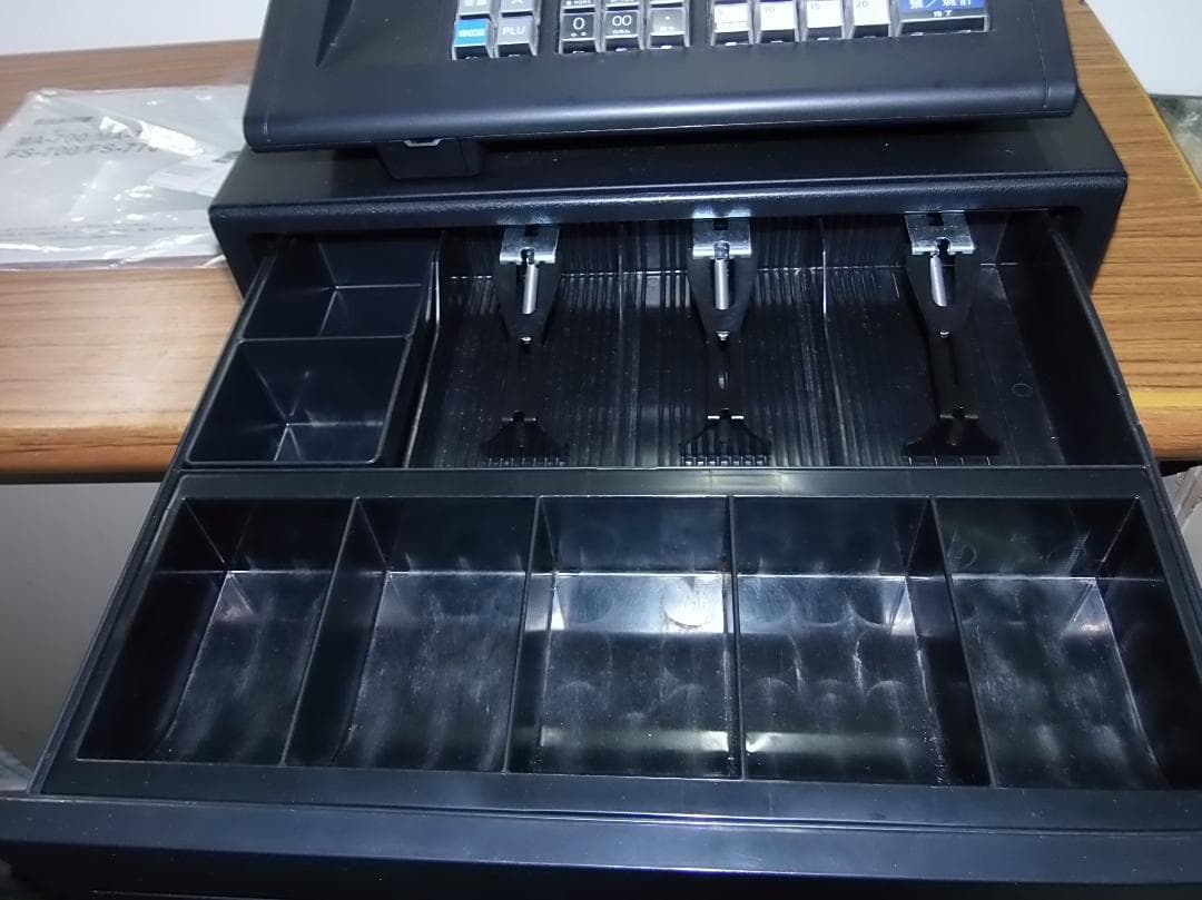 黒設定無料 MA-770 物販向 20部門 東芝テック レジスター 250618