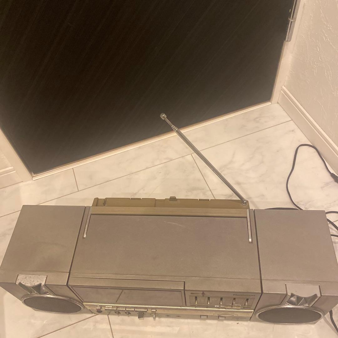 昭和レトロ【動作ジャンク品】National ラジカセRX-C45