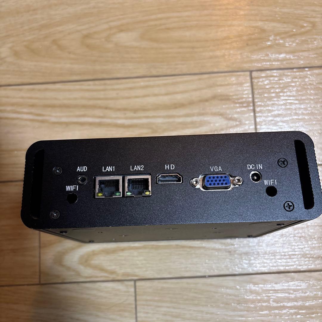 【静音・省電力】ミニPC/i3-5010U/8GB/60GB/ソフトウェアルータ