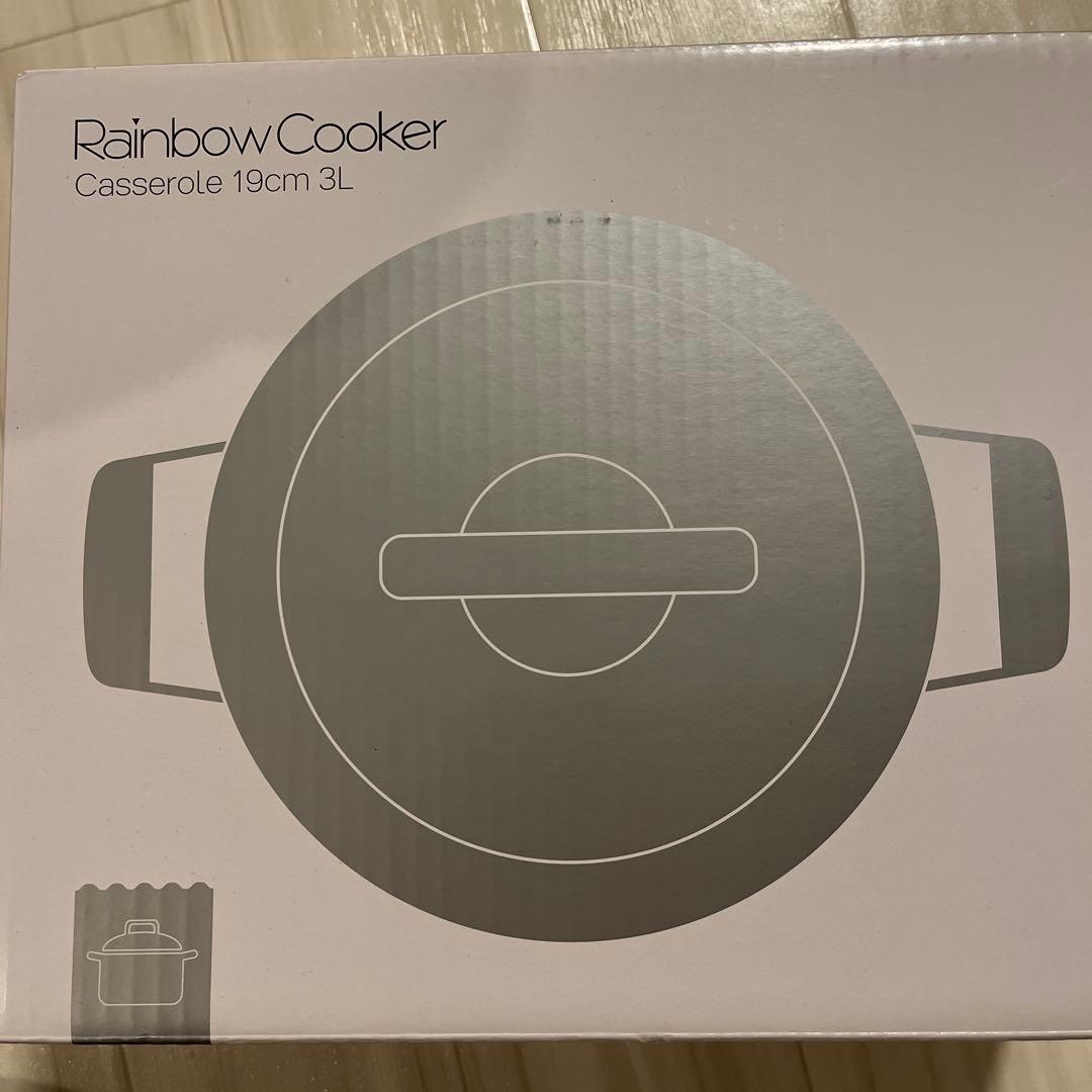 【新品】Tupperware Rainbow Cooker 19cm 深鍋