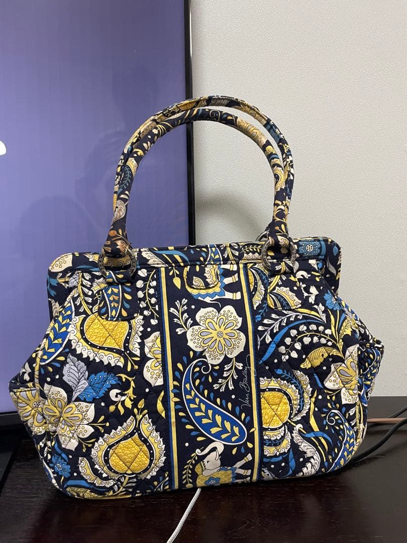 vera bradley 花柄キルティングトートバッグ　ランチバッグセット