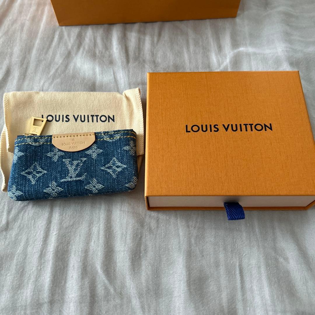 LOUIS VUITTON ルイヴィトンデニム ポシェットクレケース　財布