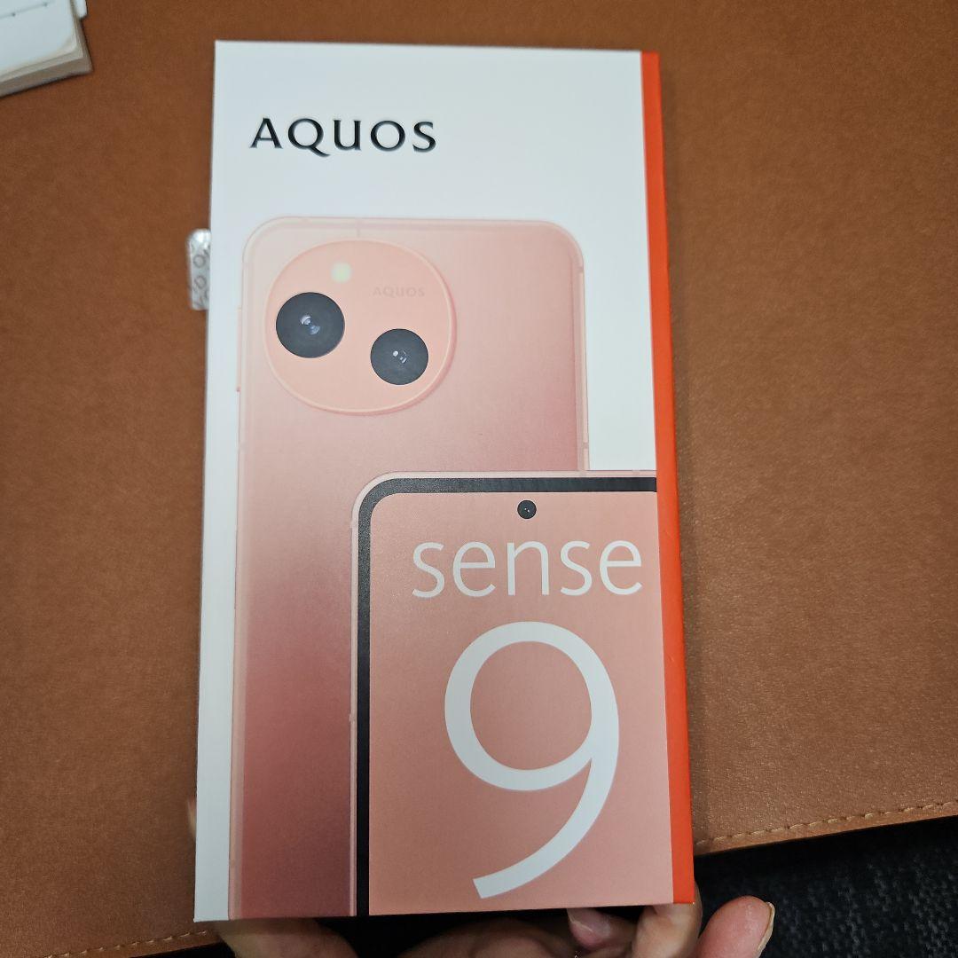 SHARP AQUOS sense9 SH-M29 コーラル 8GB/256GB