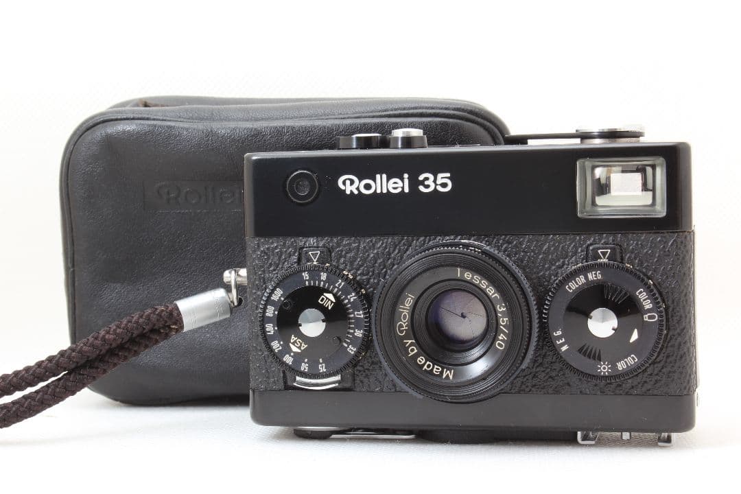 美品 ローライ Rollei 35 ブラック 露出計可動品