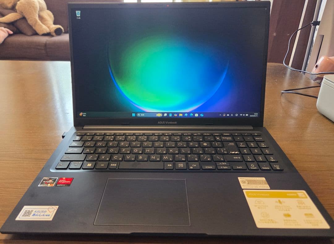 その他ノートPC本体 ASUS Vivobook 15 Ryzen 7 7730U 16GB 1TB