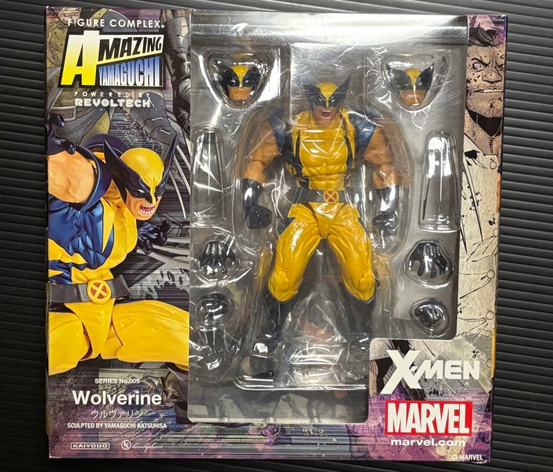 マーベル　アメイジングヤマグチ ウルヴァリン XMen アベンジャーズ 海洋堂