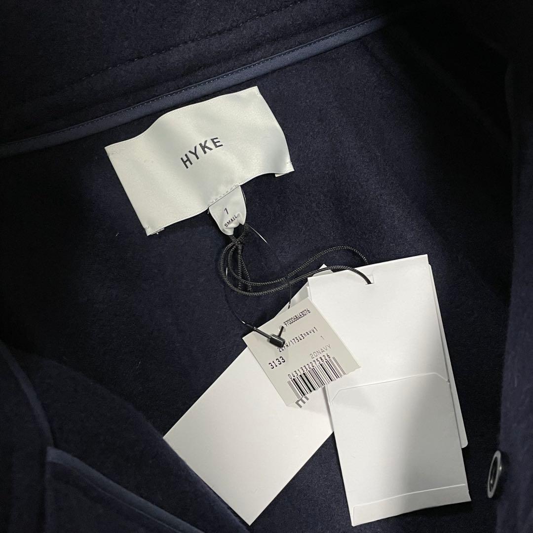 新品同様 HYKE ダッフルコート