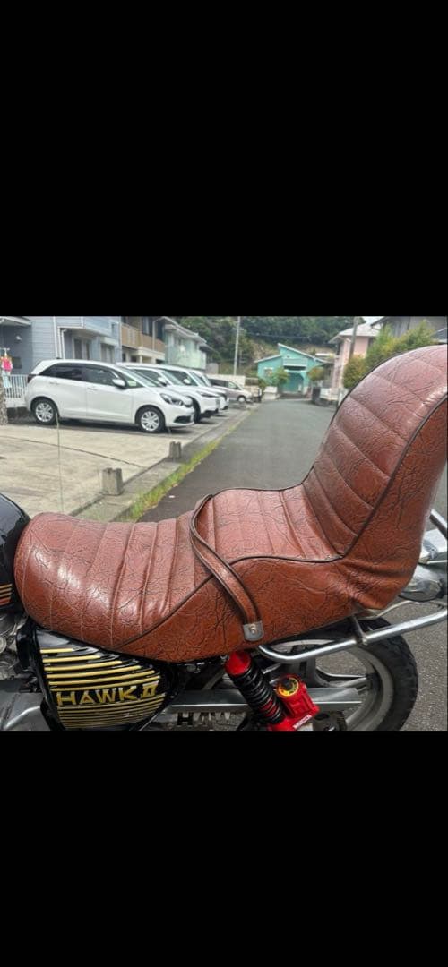 CB250T、400Tチョビ3段シート