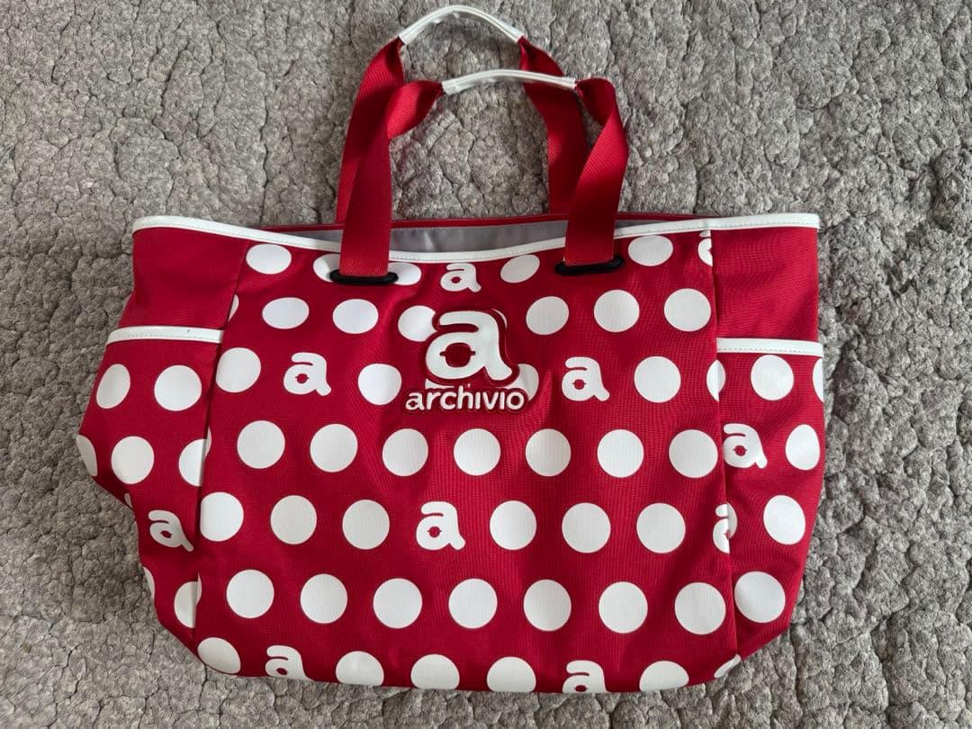 超絶美品　アルチビオarchivio 水玉模様 ロッカーバック