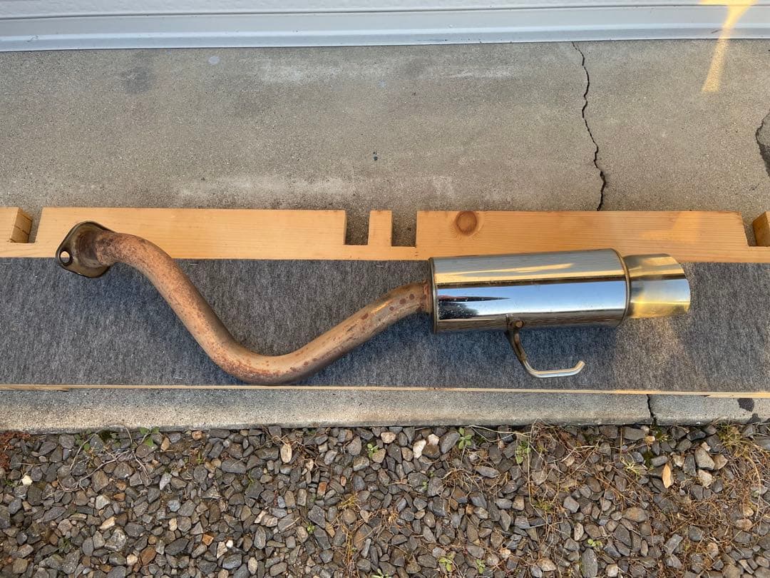 ホンダ　アクティトラック　HA7 社外マフラー