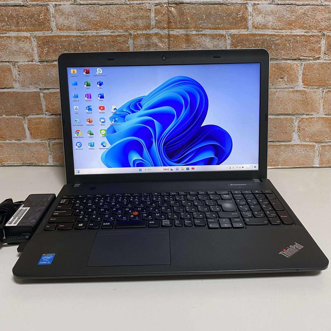 LENOVOノート PC Corei5 SSD メモリ8GB オフィス2024年