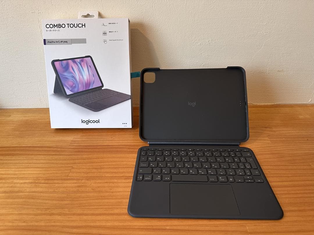 logicool COMBO TOUCH iPad Pro(M5)キーボード