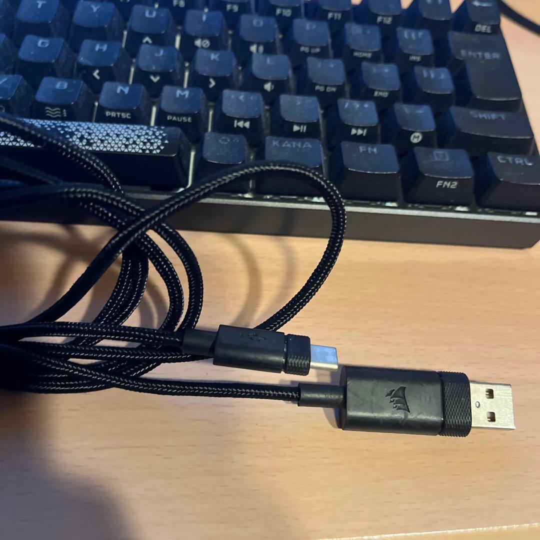 Corsair K65 RGB Mini Cherry MX SPEED銀軸