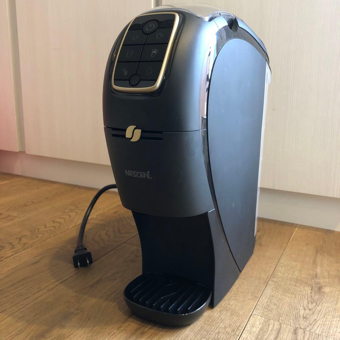 ネスカフェ ゴールドブレンド バリスタ スリム マットブラック　コーヒーマシン