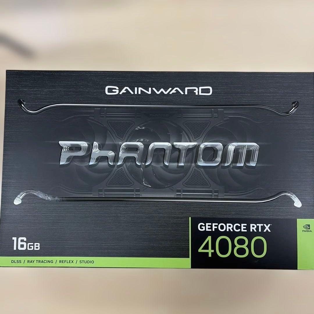 GAINWARD GeForce RTX 4080 PHANTOM 16GB完品