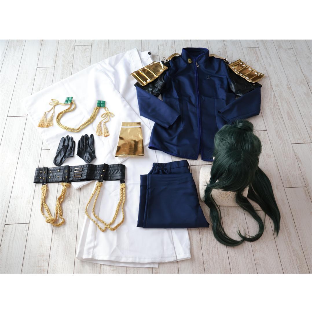 刀剣乱舞　にっかり青江　通常　正装　戦闘衣装＋ウィッグ　Ｍ