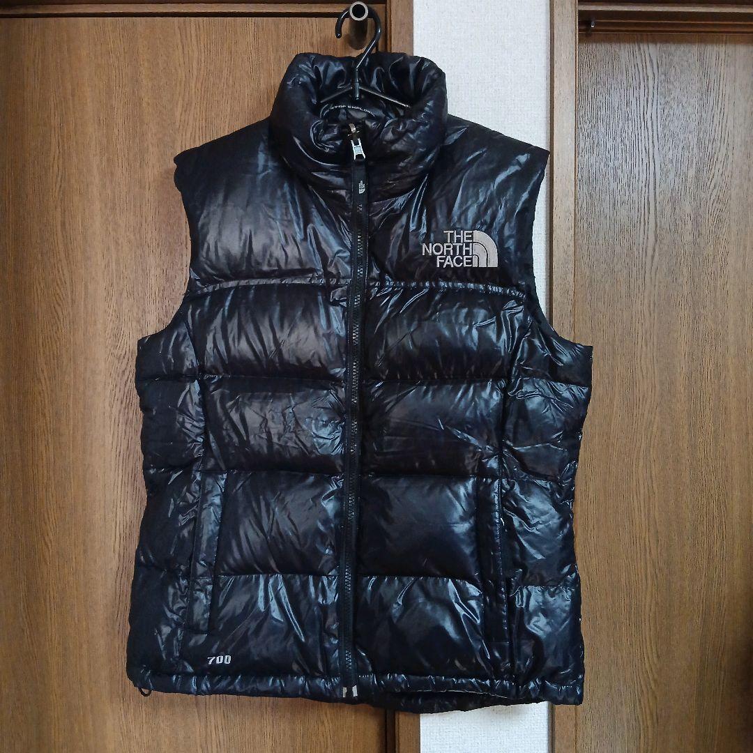 THE NORTH FACE ブラック ダウンベスト 700