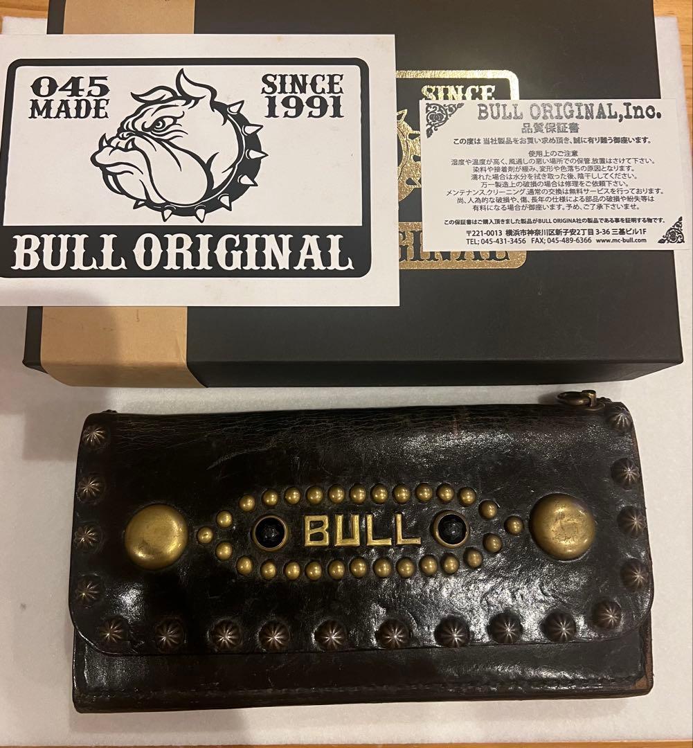 BULL ORIIGINAL BSMG LongWallet 保証書、箱付き