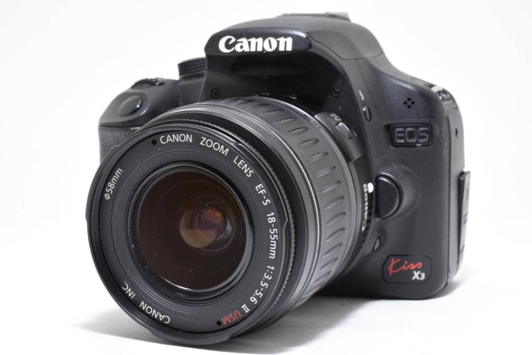 ショット数:12016回 Canon Kiss X3 レンズセット #1101