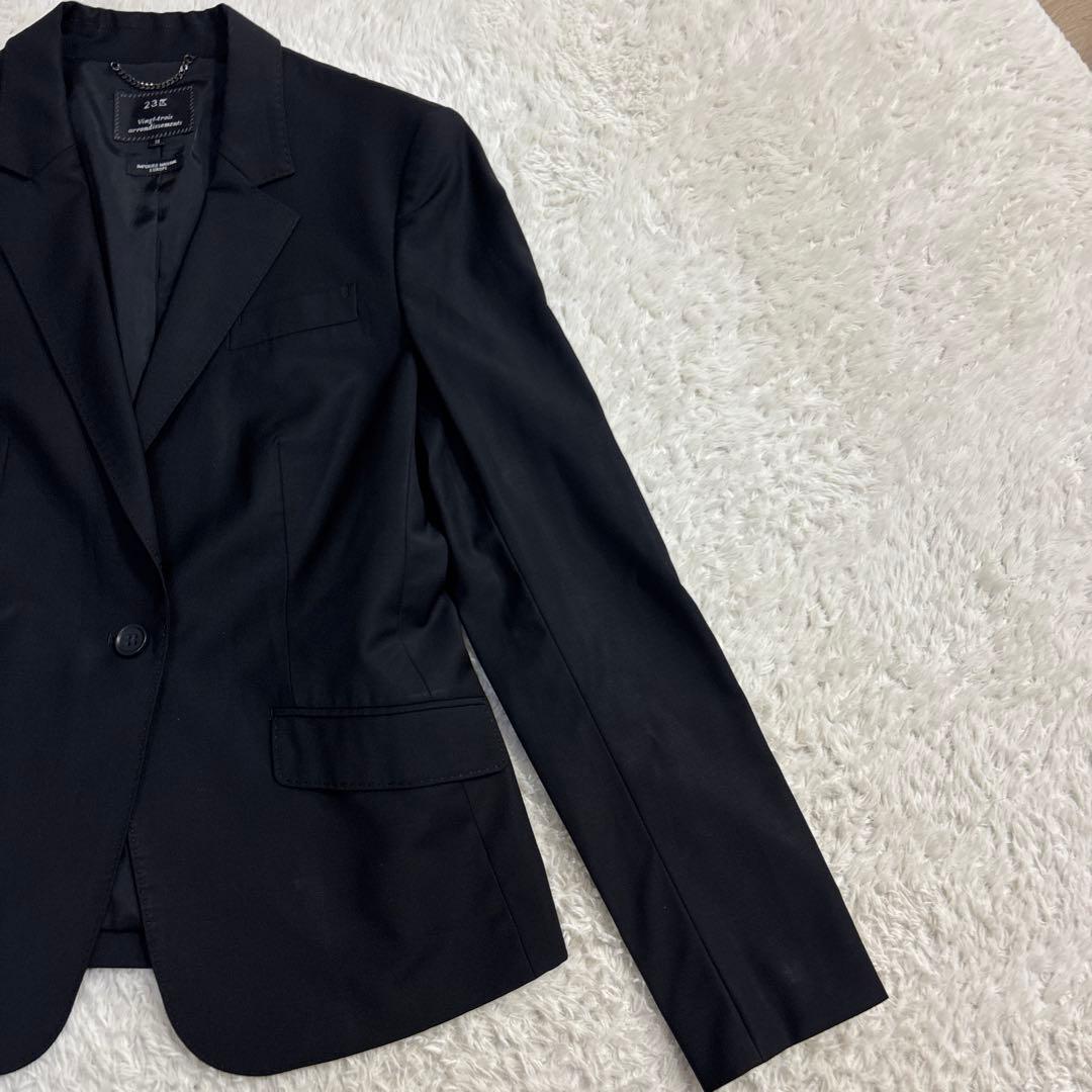 23区 ニジュウサンク パンツスーツ リクルート パンツ セットアップ