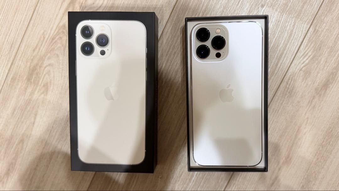 美品 Apple iPhone13 Pro Max シルバー 本体 SIMフリー