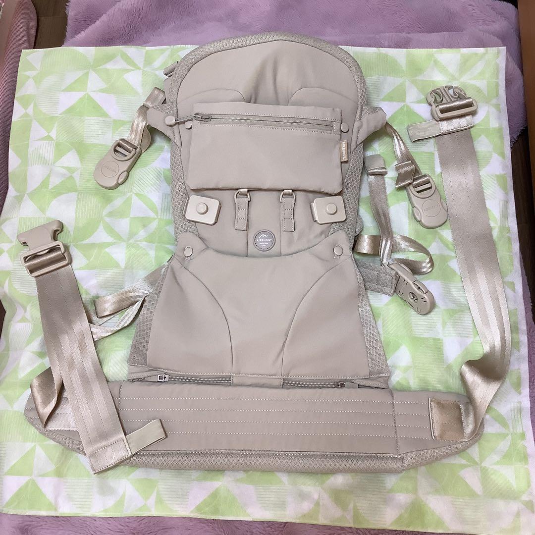 エアバギー抱っこ紐(サンドアッシュ)