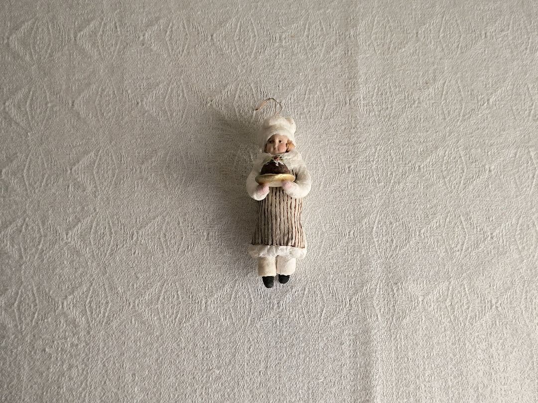 【まーちゃんさま】christmas doll ❀パティシエの女の子オーナメント