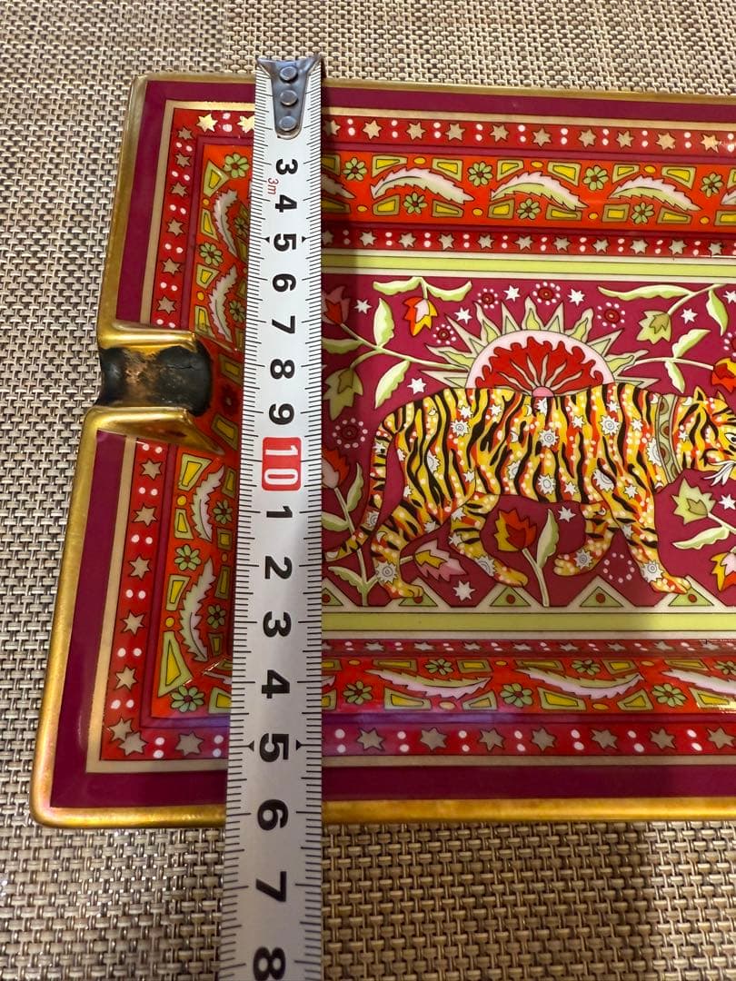 エルメス　アッシュトレイ　灰皿　虎　プレート