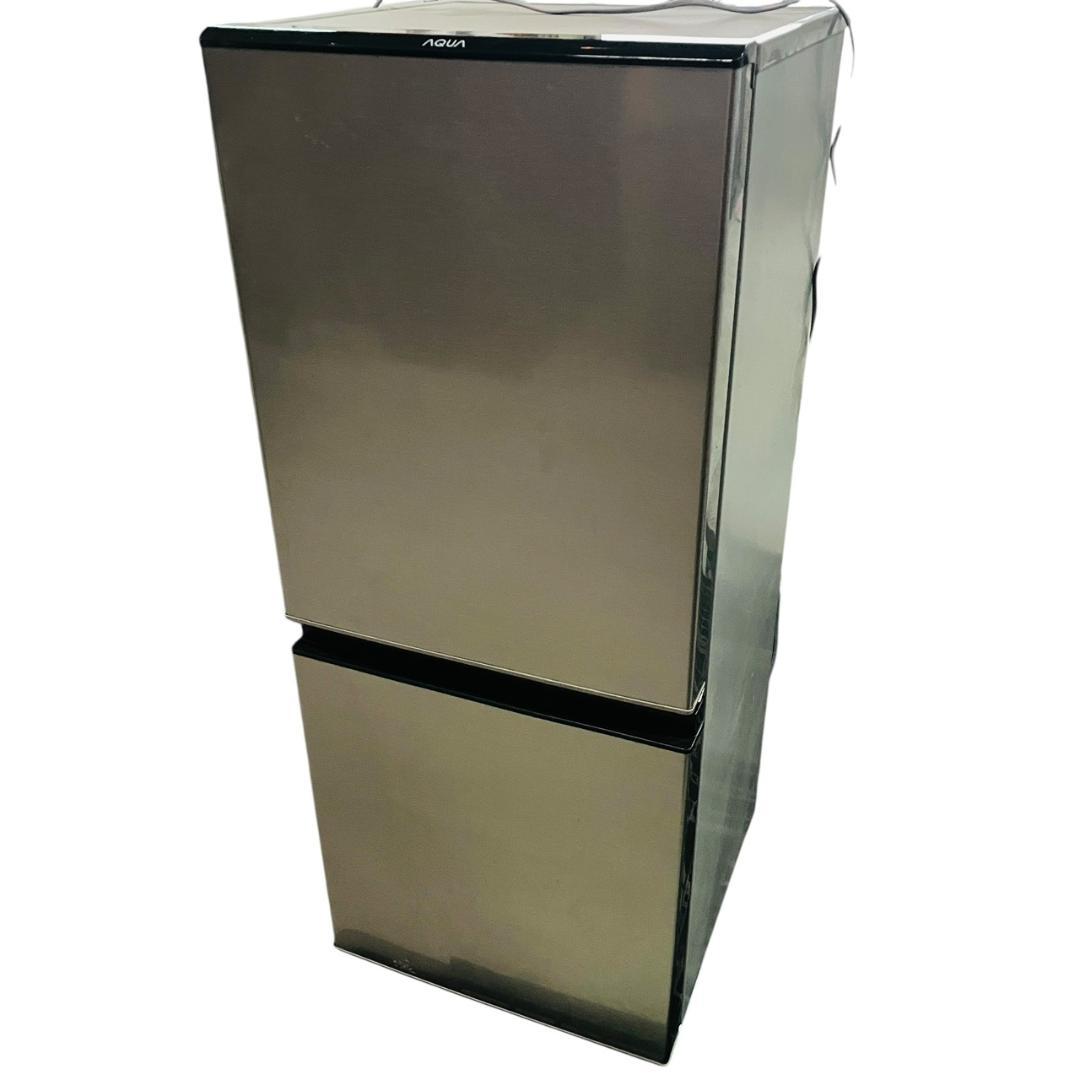 特価AQUA 冷凍冷蔵庫126L横縞模様省エネ設計自動霜取り機能 2022年製