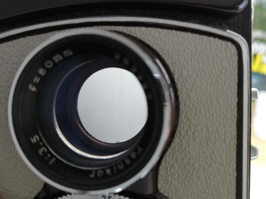 Yashica-A Brown ブラウン 茶 ヤシカ二眼レフ #7766