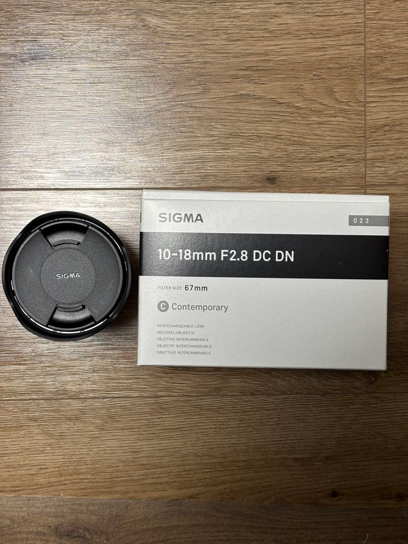 SIGMA 10-18mm F2.8 DC DN レンズ CanonRFマウント