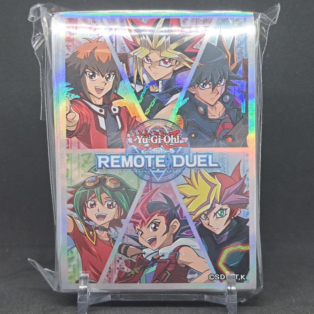 【遊戯王リモートデュエル】REMOTEDUEL(歴代主人公)　限定スリーブ　B