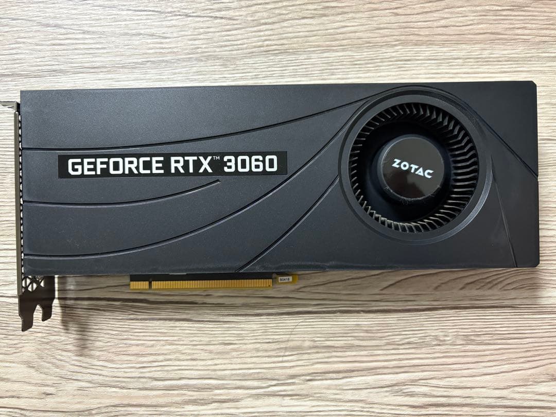 ZOTAC GEFORCE RTX 3060 12GB グラフィックボード