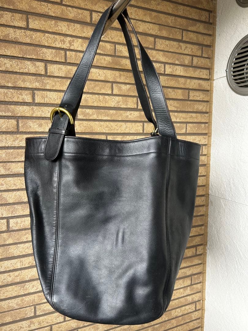 80s USA製 オールドコーチ 本革 トート　古着　エルメス