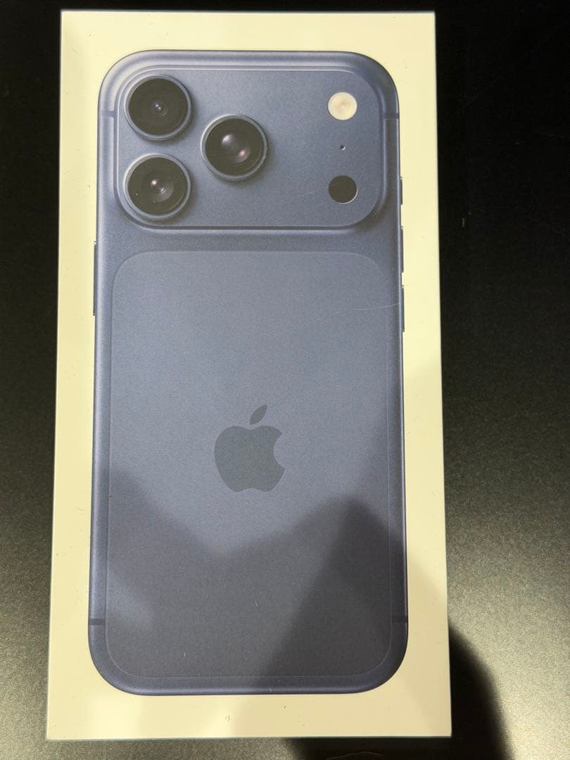 【新品未開封】iPhone17Pro512GB SIMフリー ディープブルー