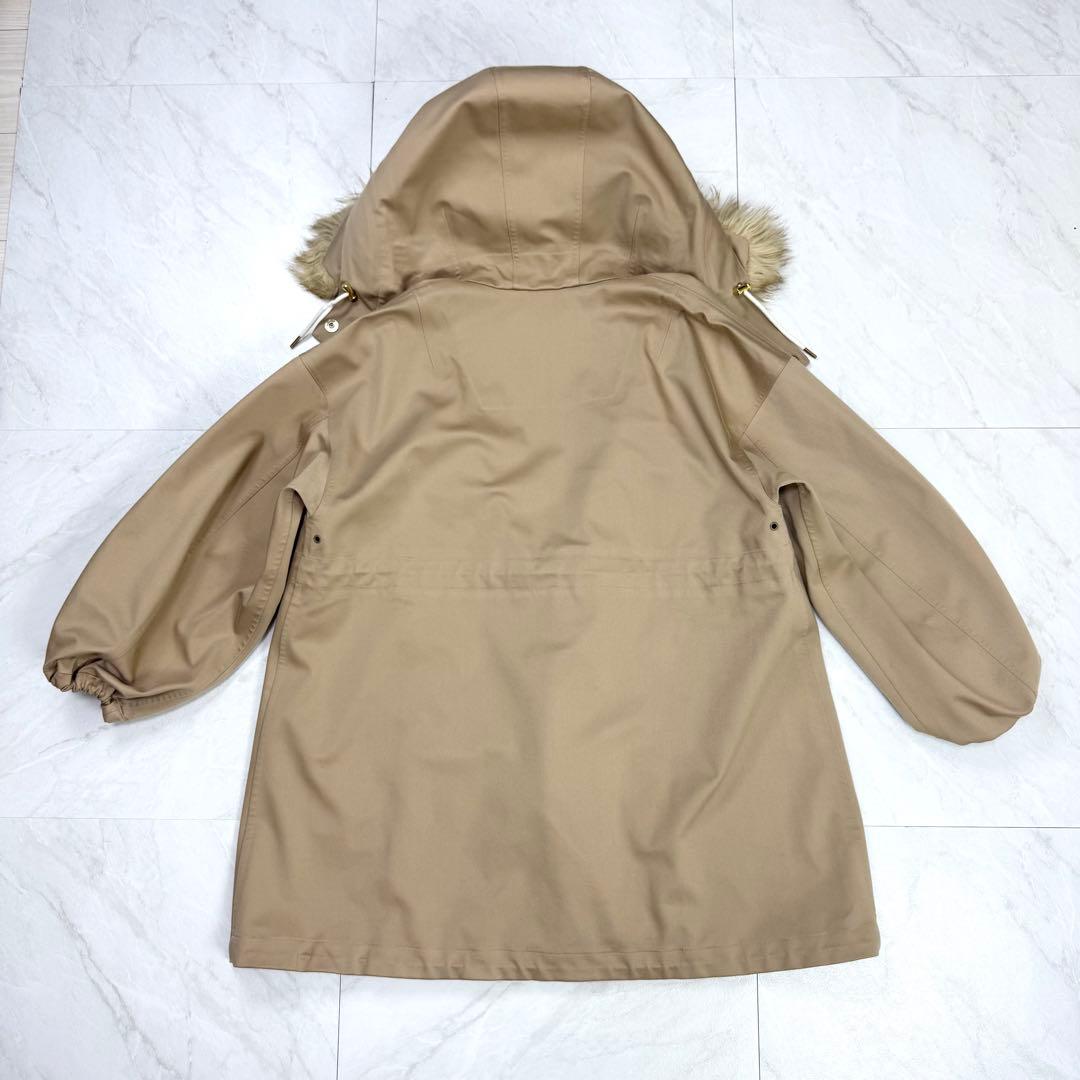 極美品 マッキントッシュ スカイパーカー モッズコート ファー 2way 4