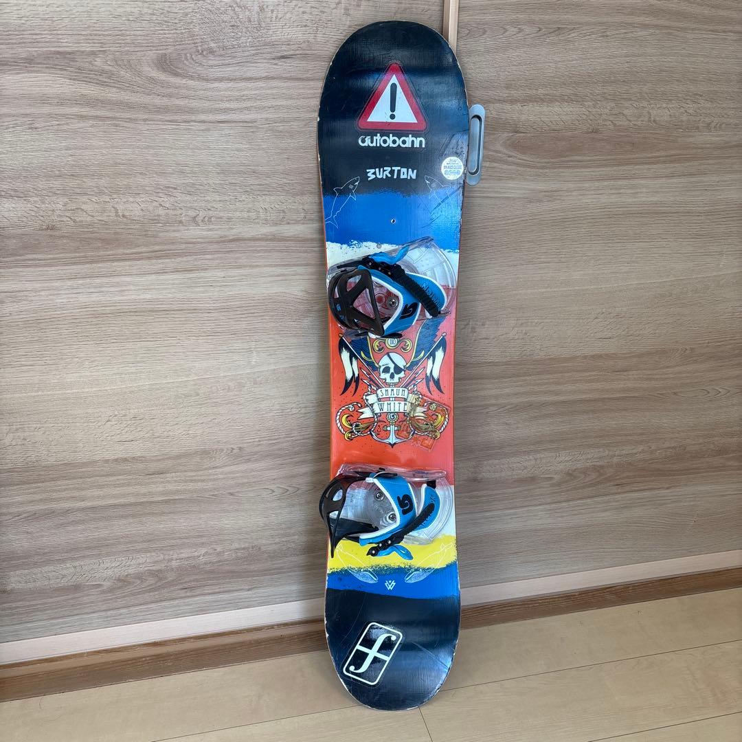 Burton Shaun White スノーボード ビンディング付　子供用