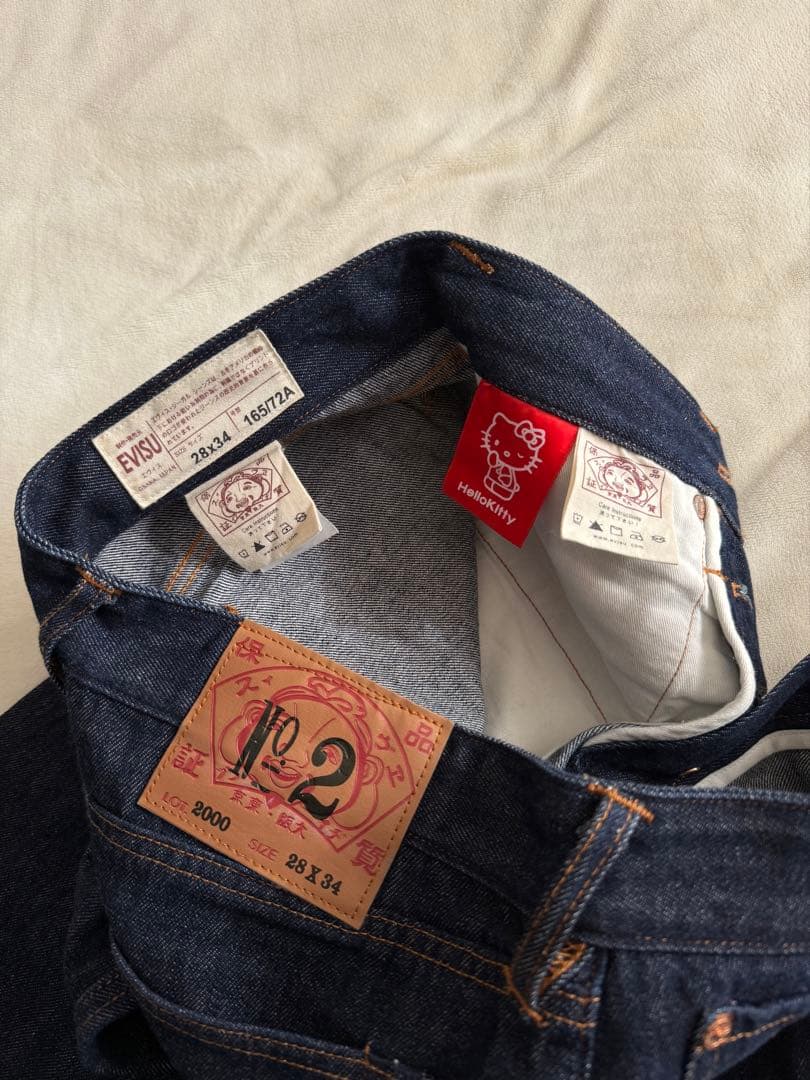 EVISU エビス×ハローキティ　コラボデニム