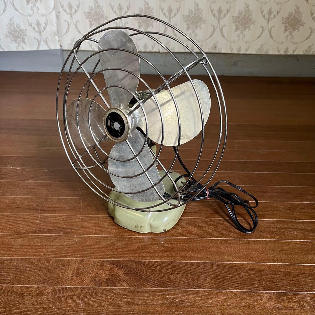 【アンティーク】昭和レトロ 扇風機 スチール ファン アイアン インダストリアル