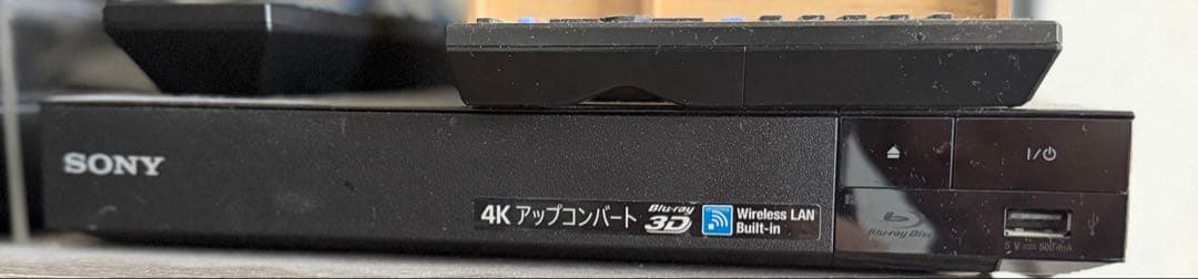 Sony Blu-rayプレイヤー　BDP-S6500