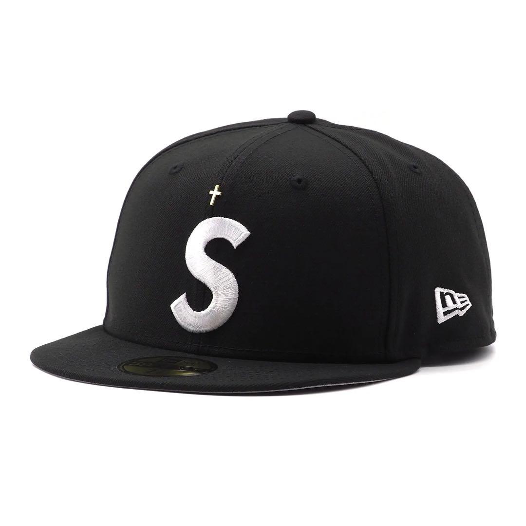 帽子 Supreme - Gold Cross S Logo New Era